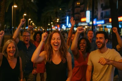 Uitgaan in El Arenal (Mallorca)